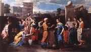 POUSSIN, Nicolas Rebecca at the Well st oil painting picture wholesale
